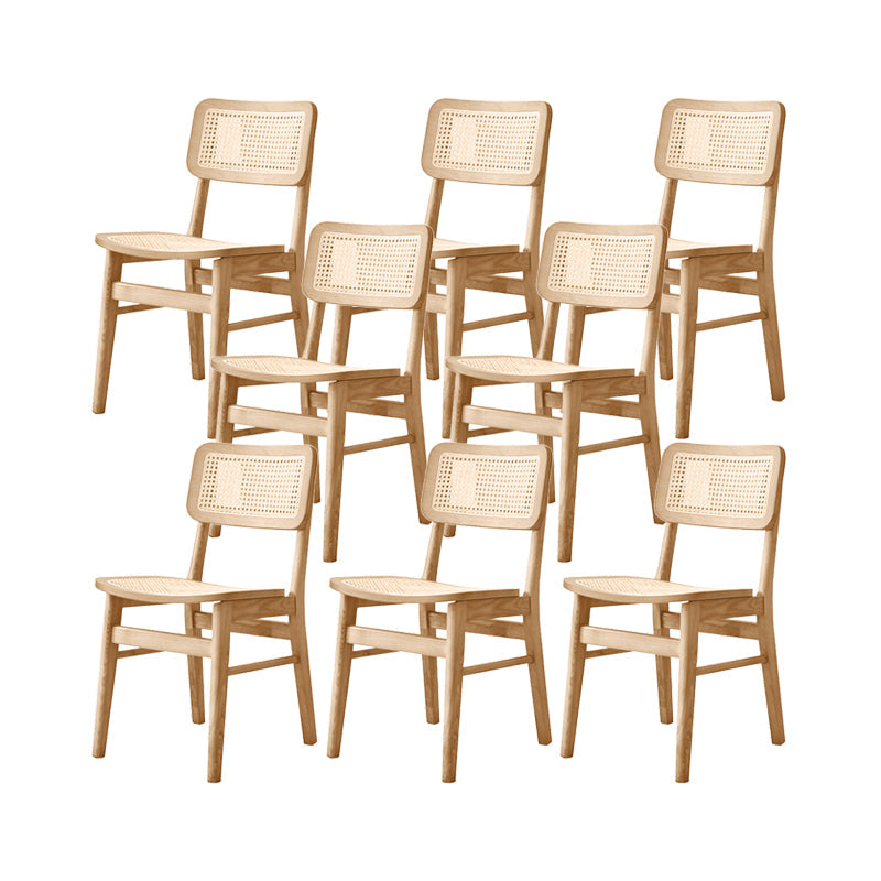 Massive Holzküche Essstühle offene Stühle in natürlicher Weise