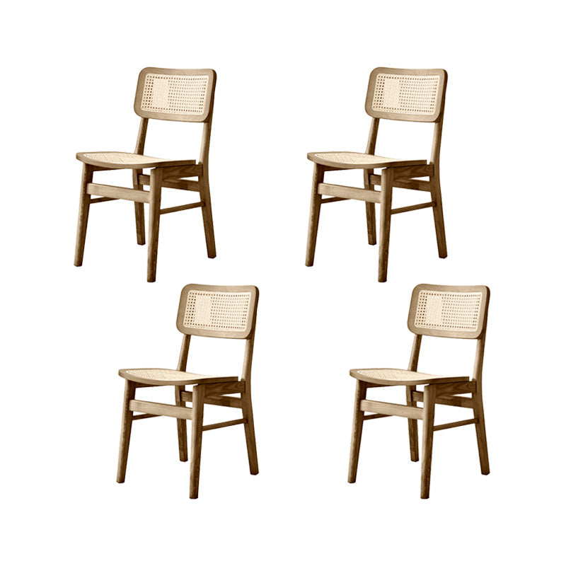 Massive Holzküche Essstühle offene Stühle in natürlicher Weise