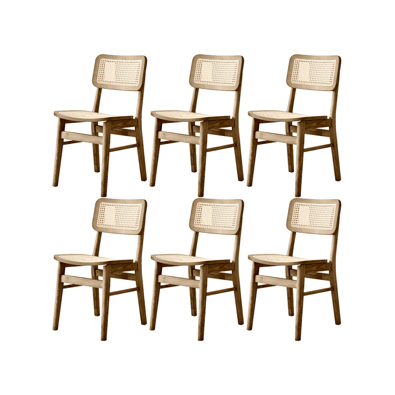 Massive Holzküche Essstühle offene Stühle in natürlicher Weise