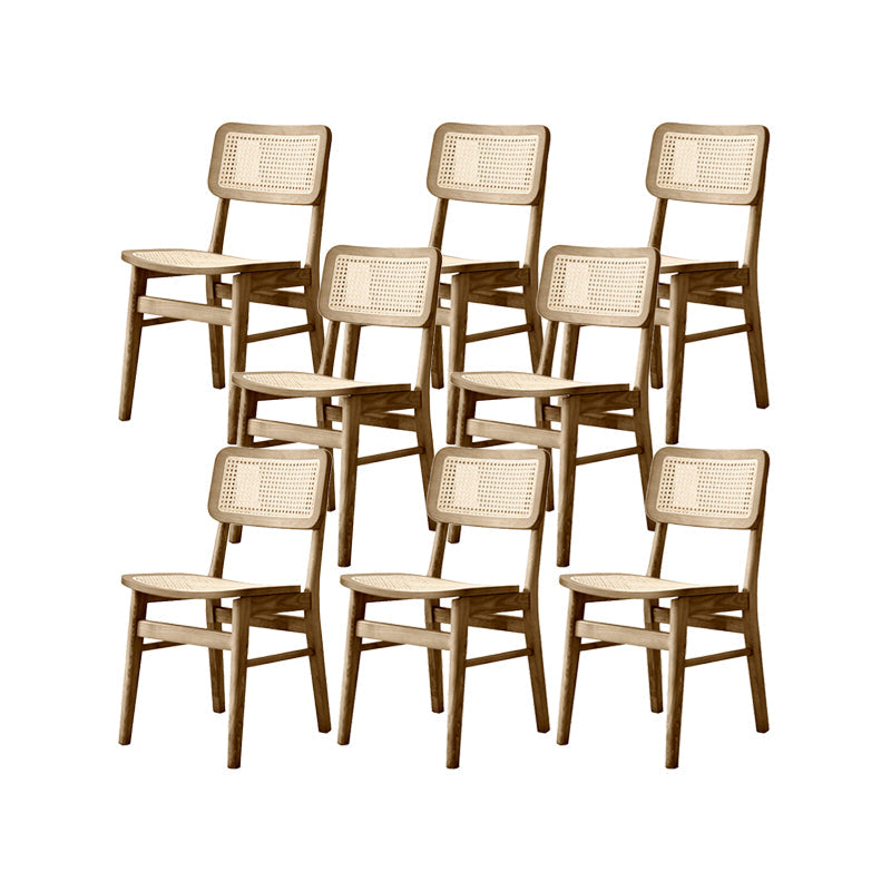 Massive Holzküche Essstühle offene Stühle in natürlicher Weise