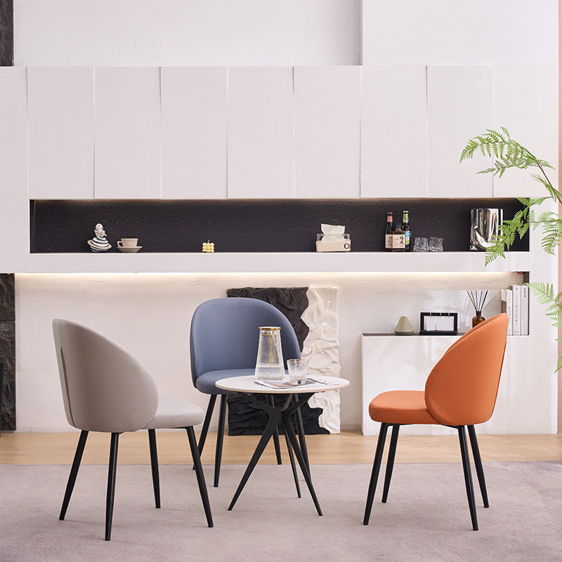 Modern Side Chair Upholstered Parsons Dining Chair for Living Room