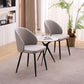 Modern Side Chair Upholstered Parsons Dining Chair for Living Room