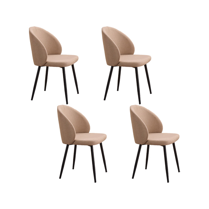 Modern Side Chair Upholstered Parsons Dining Chair for Living Room