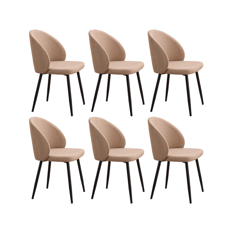 Modern Side Chair Upholstered Parsons Dining Chair for Living Room