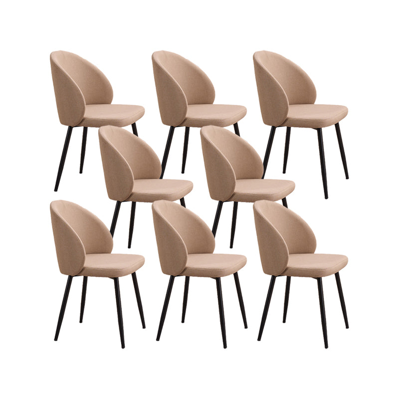 Modern Side Chair Upholstered Parsons Dining Chair for Living Room