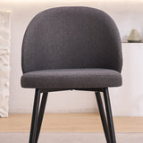 Modern Side Chair Upholstered Parsons Dining Chair for Living Room