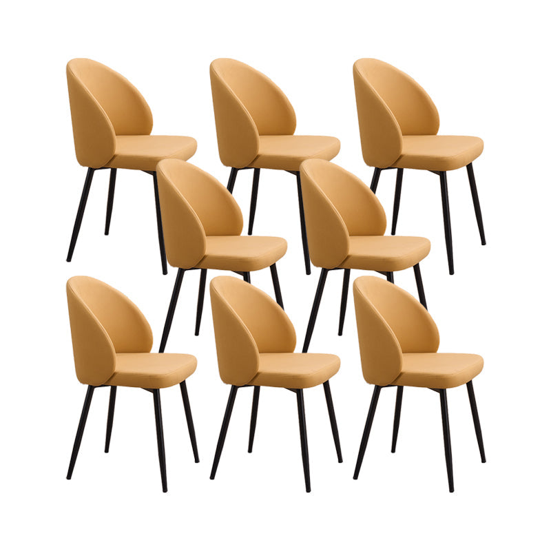 Modern Side Chair Upholstered Parsons Dining Chair for Living Room