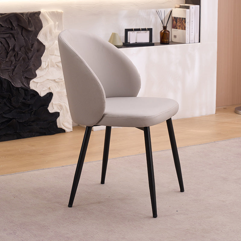 Modern Side Chair Upholstered Parsons Dining Chair for Living Room
