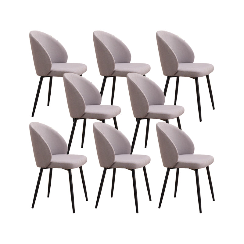 Modern Side Chair Upholstered Parsons Dining Chair for Living Room