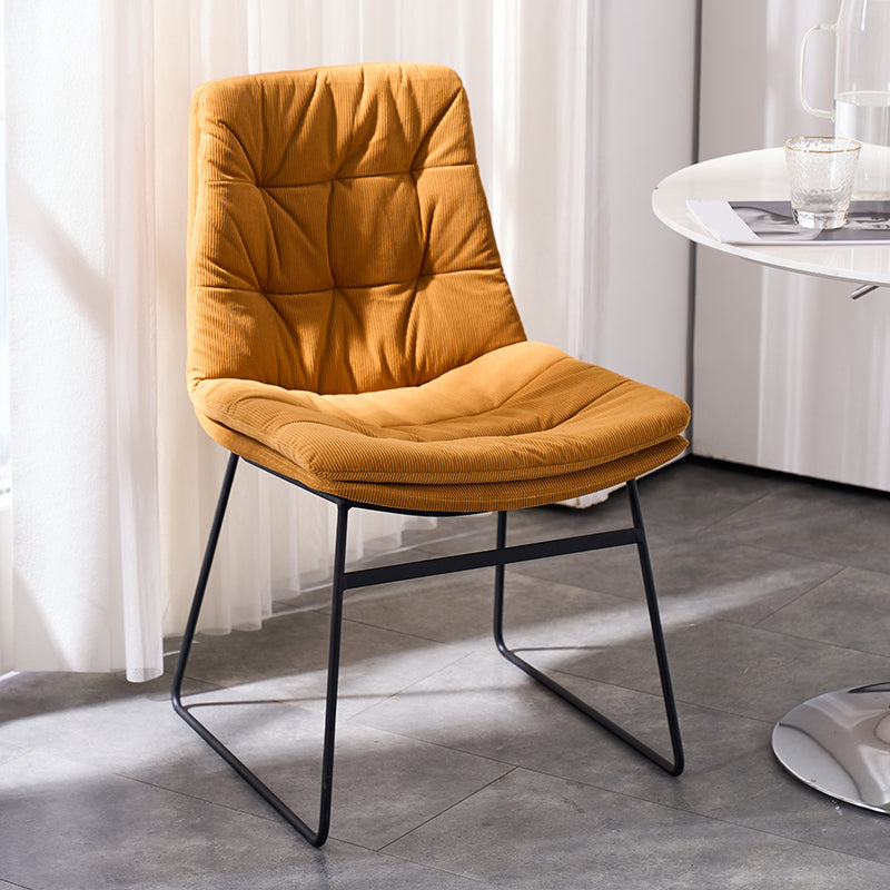 Modern Style Side Chair Upholstered Indoor Dining Chair for Home