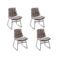 Modern Style Side Chair Upholstered Indoor Dining Chair for Home