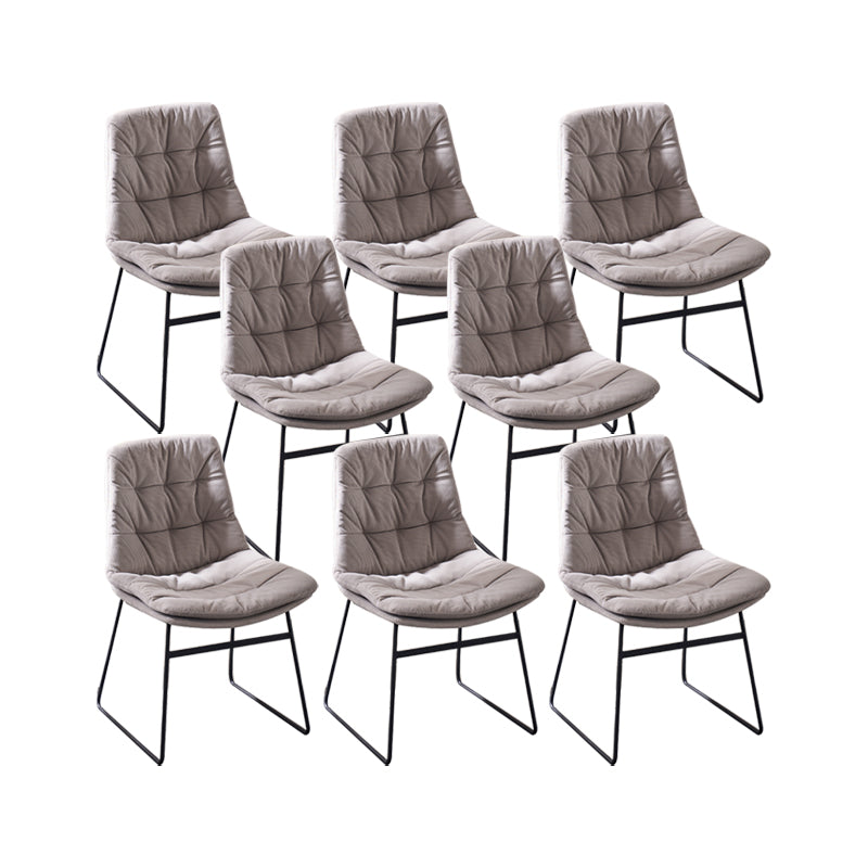 Modern Style Side Chair Upholstered Indoor Dining Chair for Home