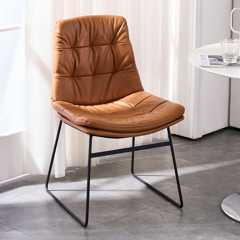 Modern Style Side Chair Upholstered Indoor Dining Chair for Home