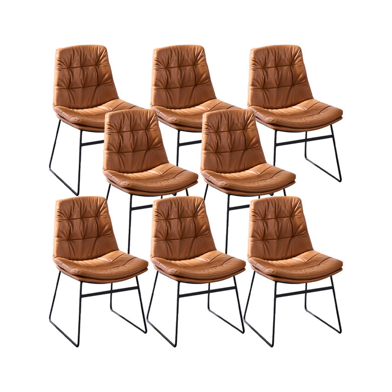 Modern Style Side Chair Upholstered Indoor Dining Chair for Home