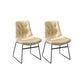 Modern Style Side Chair Upholstered Indoor Dining Chair for Home