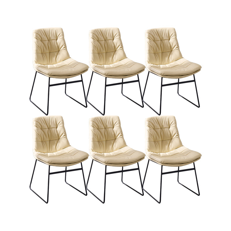 Modern Style Side Chair Upholstered Indoor Dining Chair for Home
