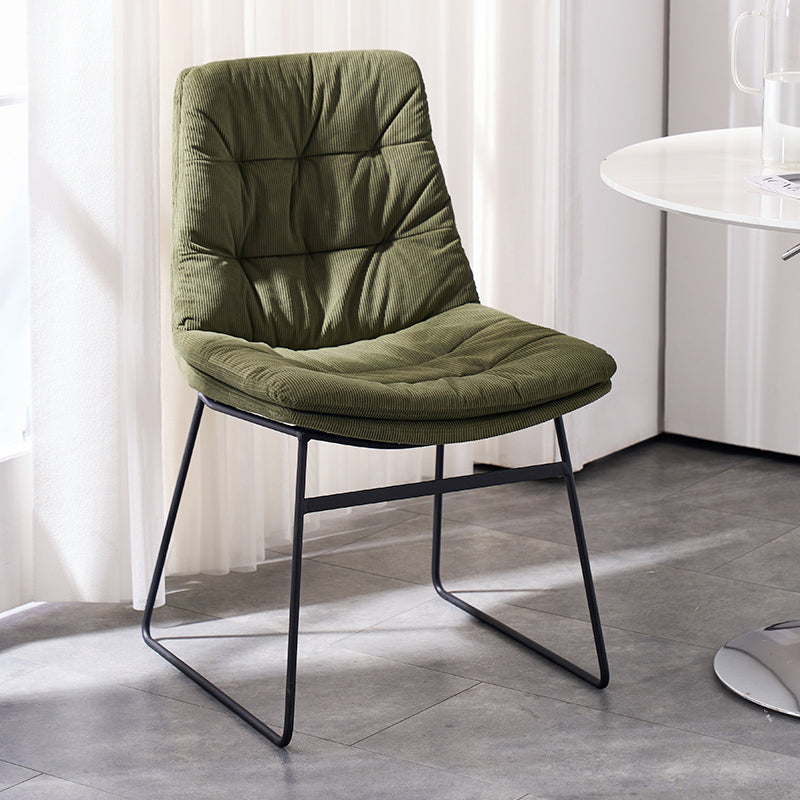 Modern Style Side Chair Upholstered Indoor Dining Chair for Home