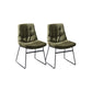 Modern Style Side Chair Upholstered Indoor Dining Chair for Home