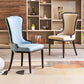 Nordic Style Side Chair Wooden Base Side Dining Chair for Living Room