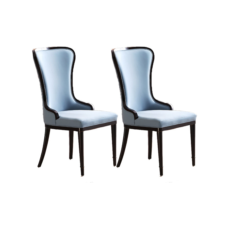 Nordic Style Side Chair Wooden Base Side Dining Chair for Living Room