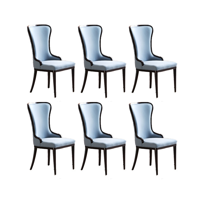 Nordic Style Side Chair Wooden Base Side Dining Chair for Living Room