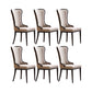 Nordic Style Side Chair Wooden Base Side Dining Chair for Living Room