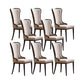 Nordic Style Side Chair Wooden Base Side Dining Chair for Living Room