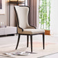 Nordic Style Side Chair Wooden Base Side Dining Chair for Living Room