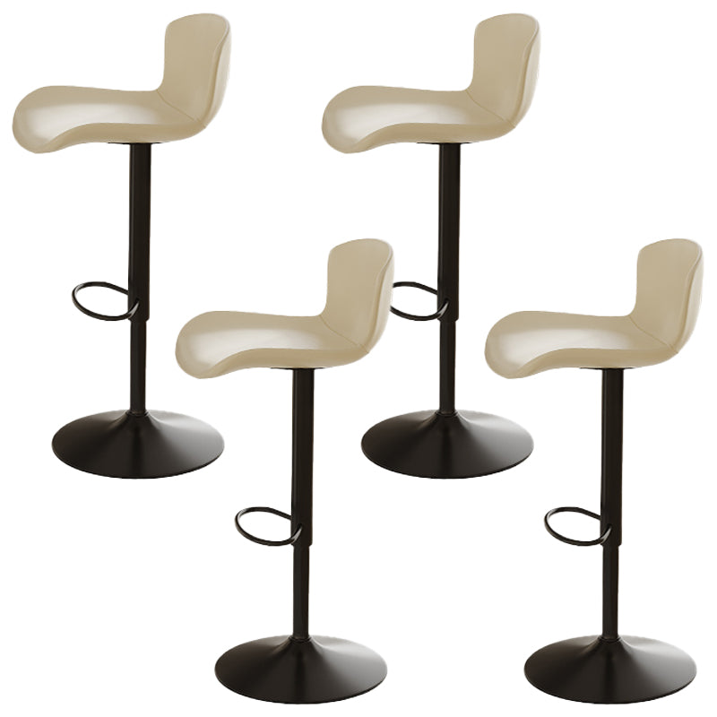 Secchio sgabello bar altezza regolabile sgabello girevole con poggiapiedi