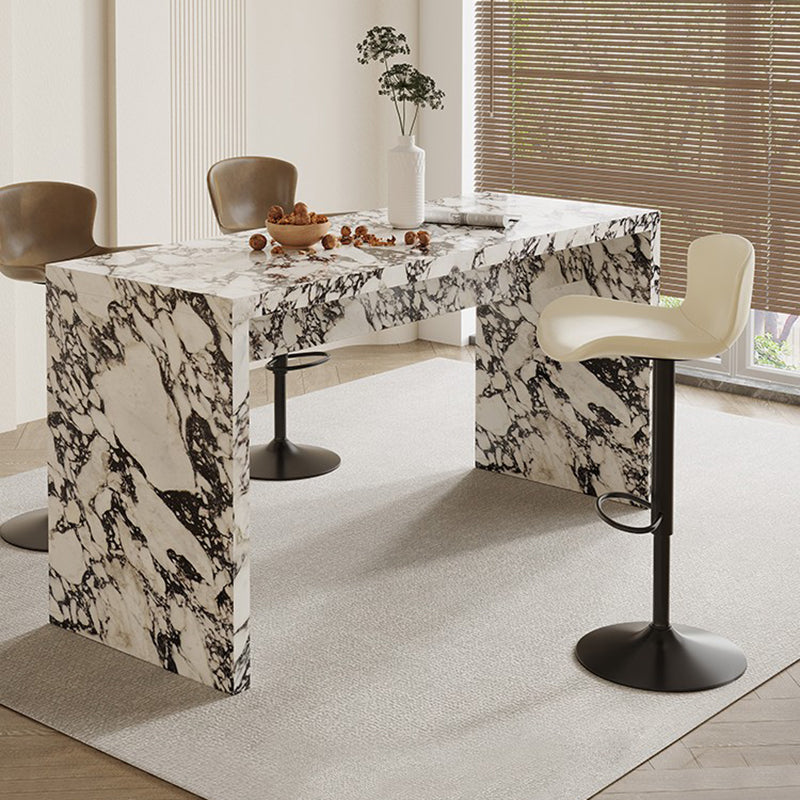 Secchio sgabello bar altezza regolabile sgabello girevole con poggiapiedi