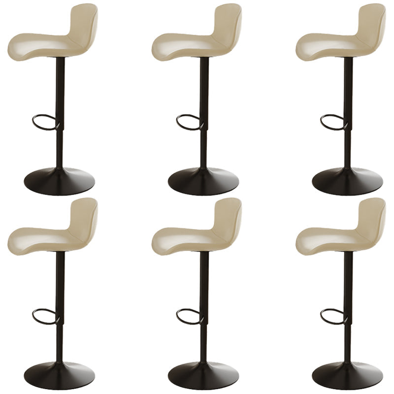 Secchio sgabello bar altezza regolabile sgabello girevole con poggiapiedi