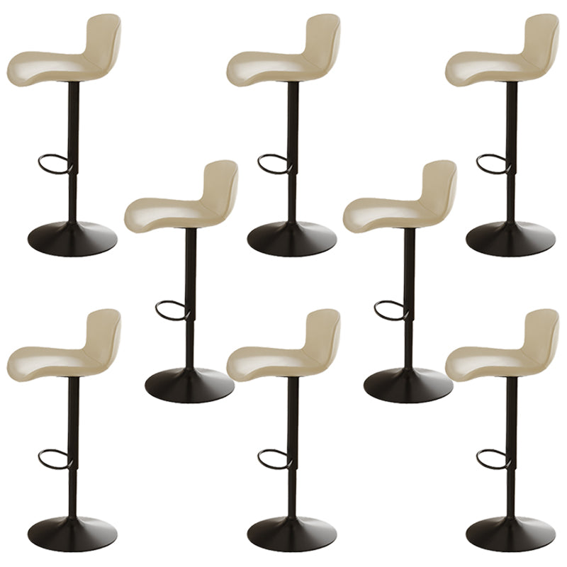 Secchio sgabello bar altezza regolabile sgabello girevole con poggiapiedi