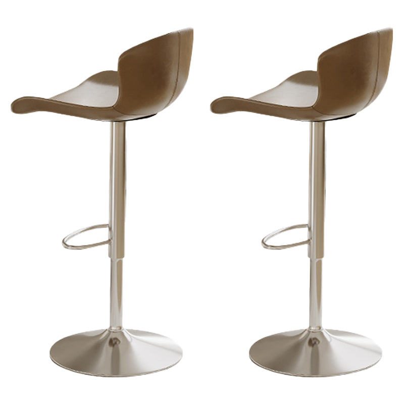 Secchio sgabello bar altezza regolabile sgabello girevole con poggiapiedi