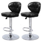 Faux Leather Bar Stools Swivel Adjustable Height Bristol Bar Stools