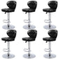 Faux Leather Bar Stools Swivel Adjustable Height Bristol Bar Stools
