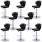 Faux Leather Bar Stools Swivel Adjustable Height Bristol Bar Stools