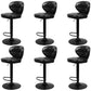 Faux Leather Bar Stools Swivel Adjustable Height Bristol Bar Stools