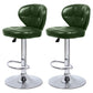 Faux Leather Bar Stools Swivel Adjustable Height Bristol Bar Stools