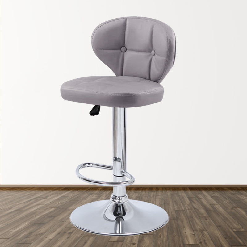 Faux Leather Bar Stools Swivel Adjustable Height Bristol Bar Stools