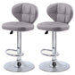 Faux Leather Bar Stools Swivel Adjustable Height Bristol Bar Stools