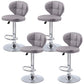 Faux Leather Bar Stools Swivel Adjustable Height Bristol Bar Stools