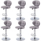 Faux Leather Bar Stools Swivel Adjustable Height Bristol Bar Stools