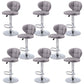 Faux Leather Bar Stools Swivel Adjustable Height Bristol Bar Stools