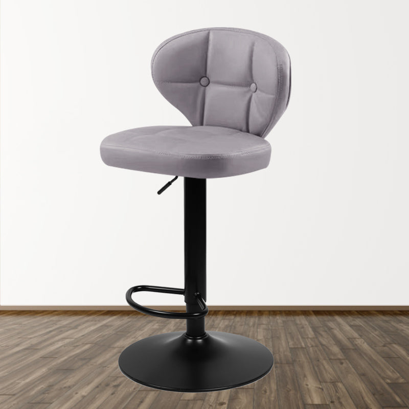 Faux Leather Bar Stools Swivel Adjustable Height Bristol Bar Stools