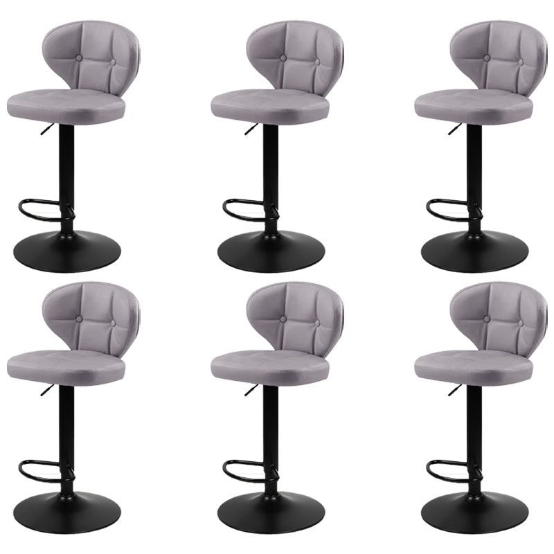 Faux Leather Bar Stools Swivel Adjustable Height Bristol Bar Stools