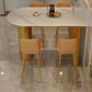 Low Back Upholstered Dining Stools Bucket Bar Stools with Metal Base