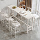 Contemporary Bar Dining Table Rectangle Indoor Wood Counter Table Clearhalo 'Bar Furniture' 'Bar Tables' 'bar_tables' 'furn' 'furn_bar_tables' 'Furniture' 'Kitchen & Dining Furniture' 7041273