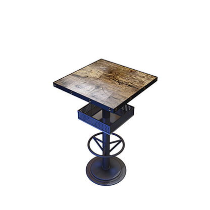 Table à manger de bar industriel, café et salle de repos, table à vin