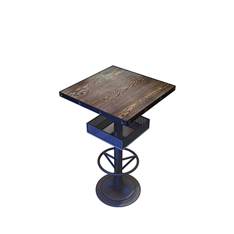 Table à manger de bar industriel, café et salle de repos, table à vin