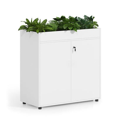 Armadio di archiviazione in stile scandinavo Armadio laterale di archiviazione in legno